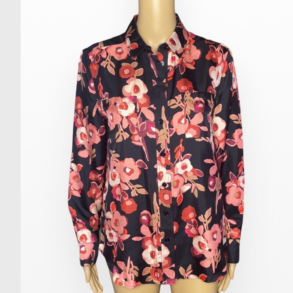 Kate Spade Floral Blouse Size S